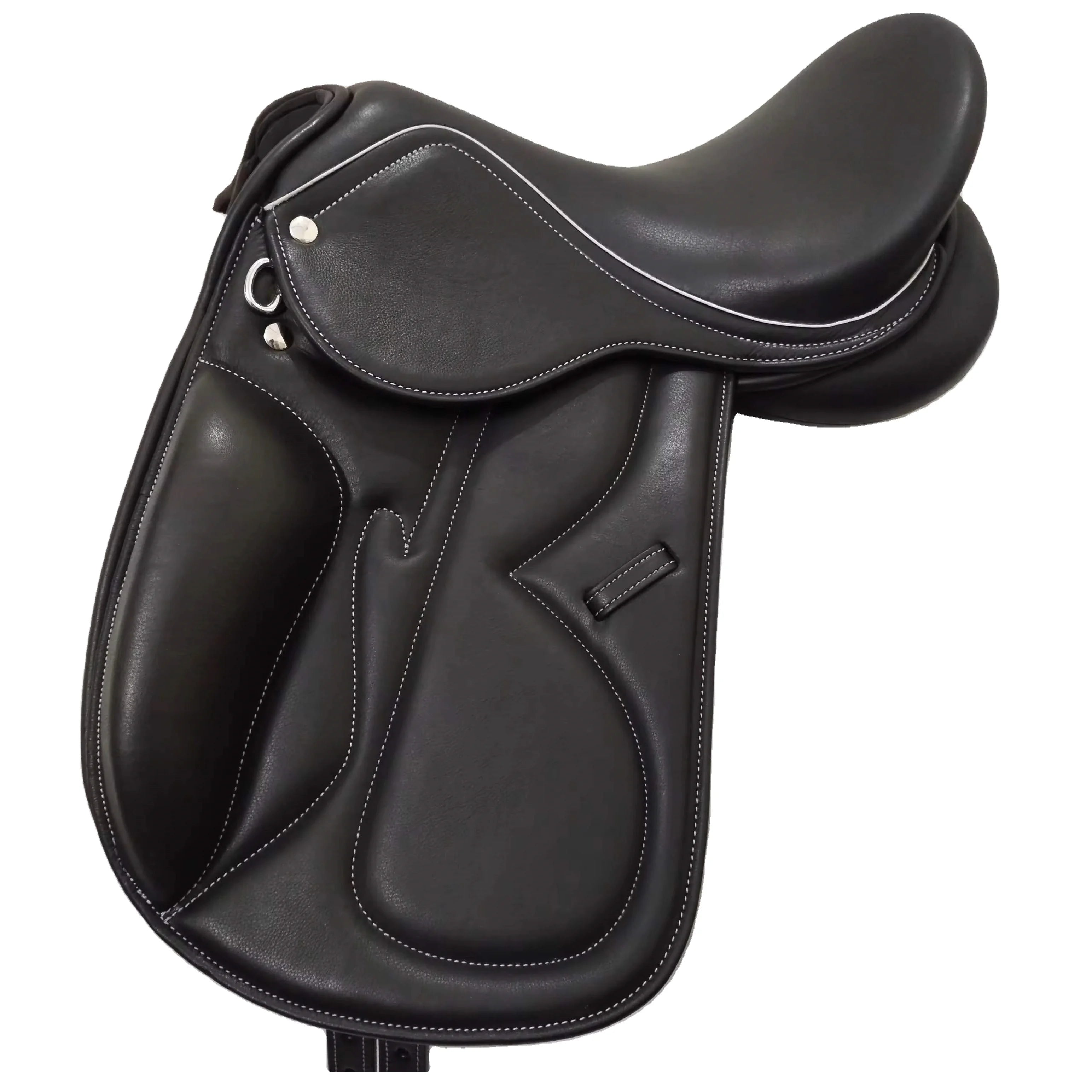 Custom Made English Leather Saddles Suitable For Equestrian Supply Stores And Suitable For Resale By Horse Riding Supply Stores