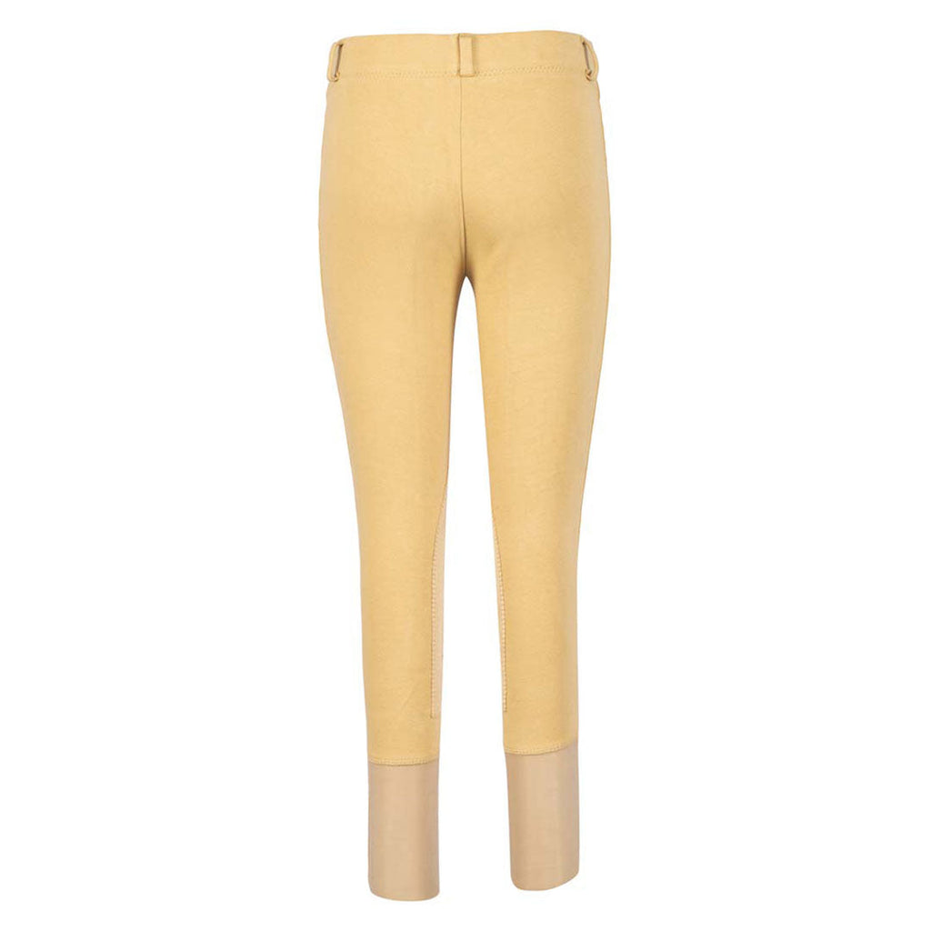 TuffRider Children's Cotton Pull-On Knee Patch Breeches
