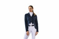 Ladies Shine Dressage Show Coat - Black