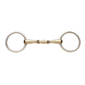 18mm Elite German Silver Peanut Mouth Snaffle with Stainless Steel Rings