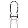 Elite Fancy Raised Comfort Crown Padded Bridle with Reins