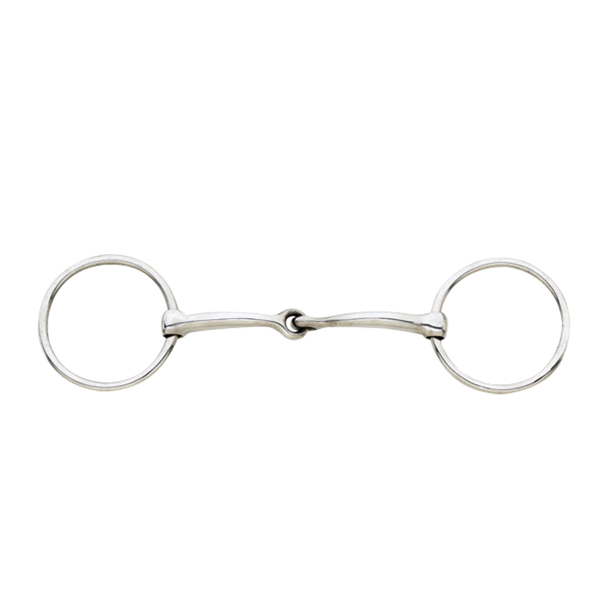 Curve Loose Ring Snaffle Bit