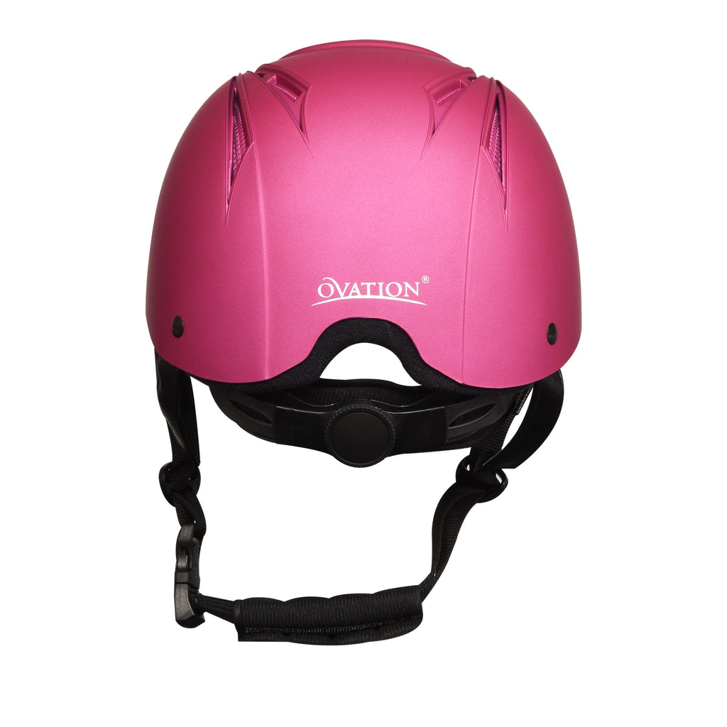 Metallic Deluxe Schooler Helmet - Fuchsia