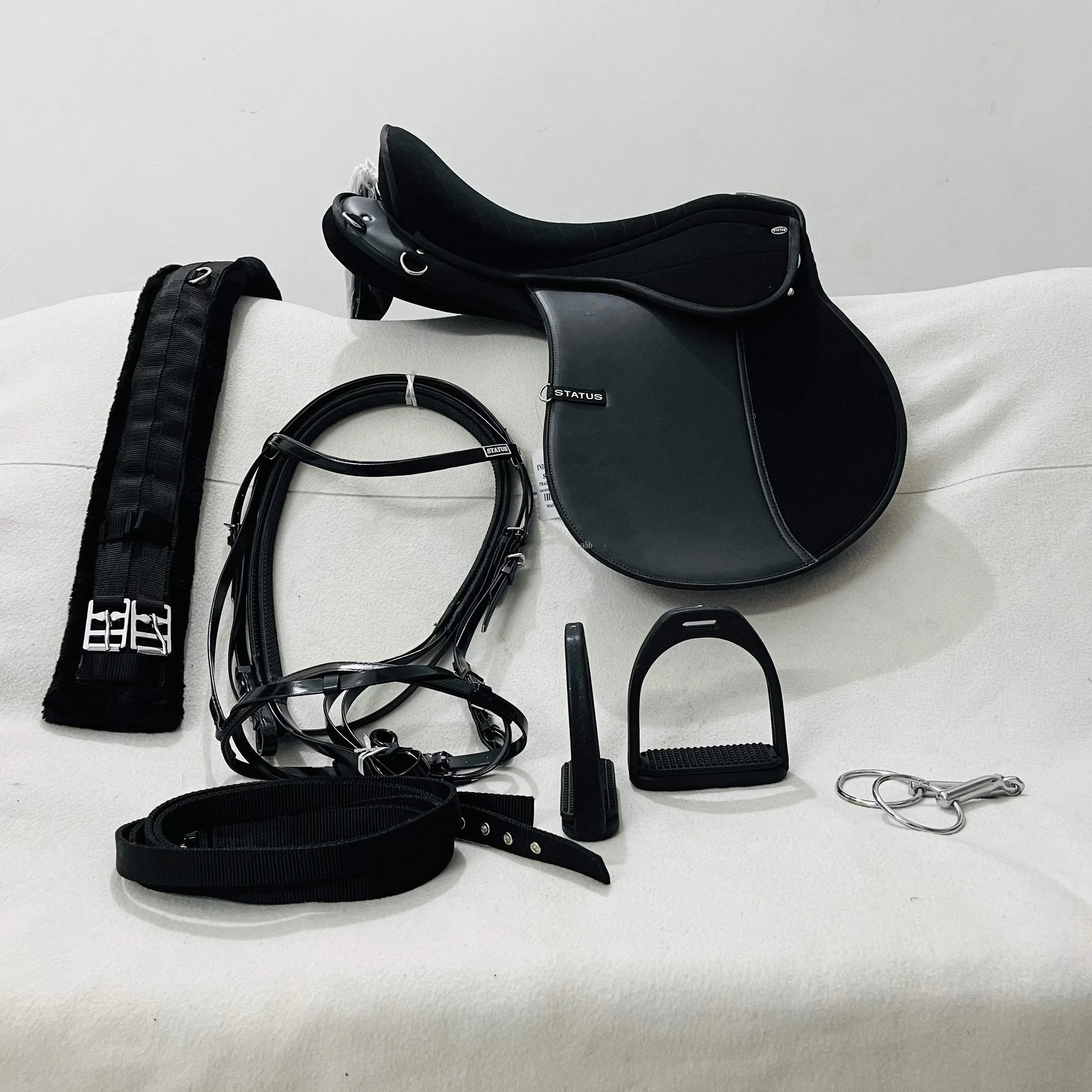 Best Selling Complete Saddle Set For Horse Endurance Durable Leather Western Style For English Riding India Low Price Available