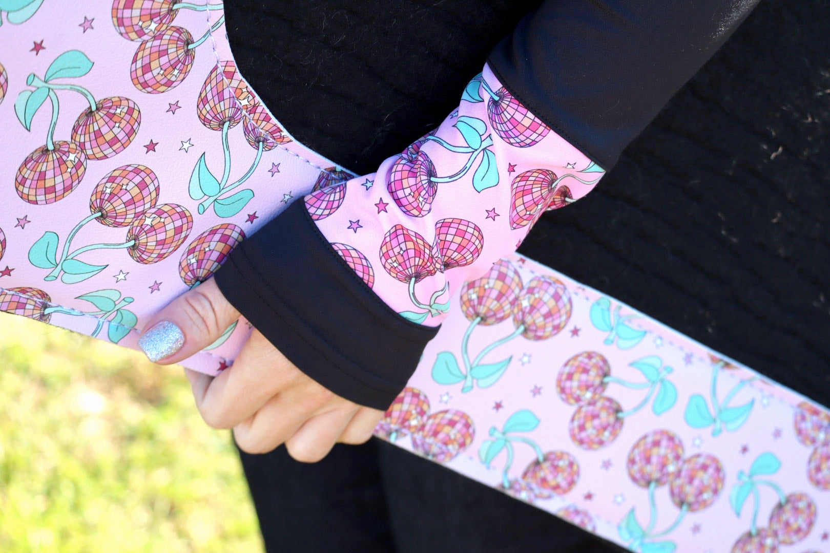 Cherry Groove Wool Saddle Pad *Sample Sale*