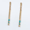 Prism - Linea Turquoise Equestrian Earring