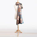 Hunt Club -  Equestrian Motif Luxe Shawl