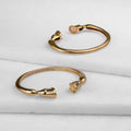 Cavallo -  Horse Hoof Equestrian Bracelet in Gold