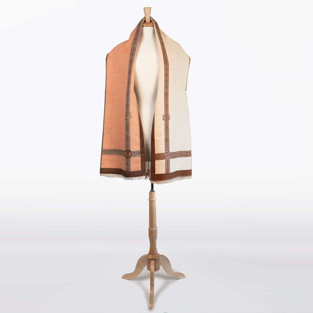 Cavelleti -  Equestrian Motif Luxe Shawl