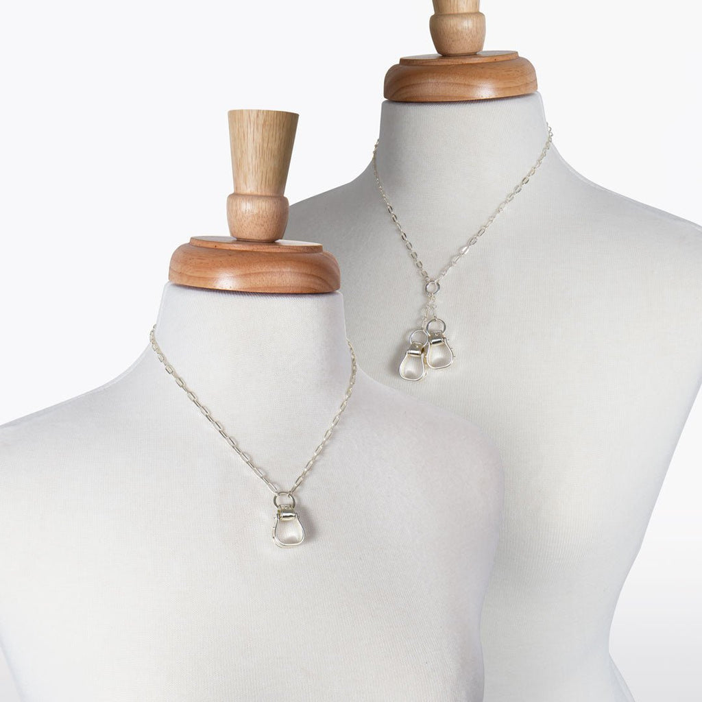 Cheyenne - Western Riding Stirrup Earring in Silver