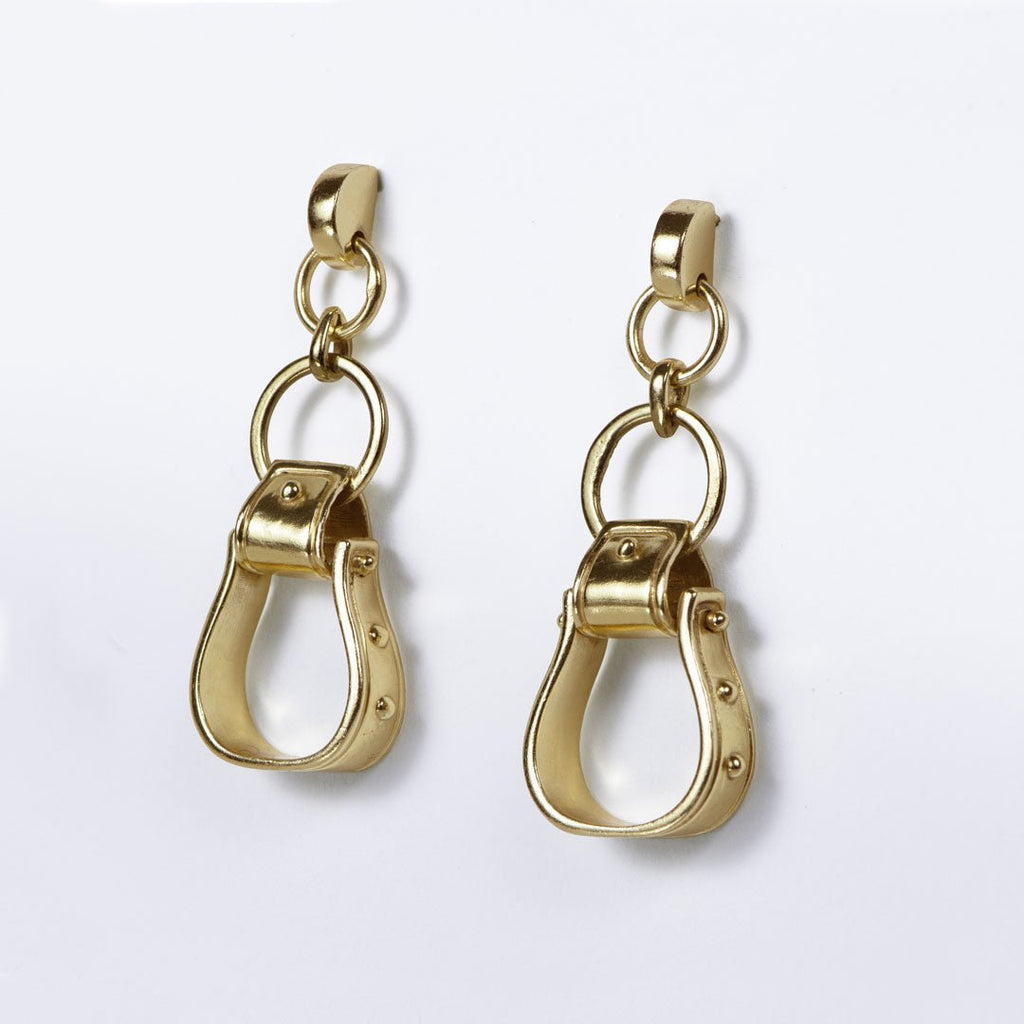 Cortina - Cuban Chain Western Necklace in Gold