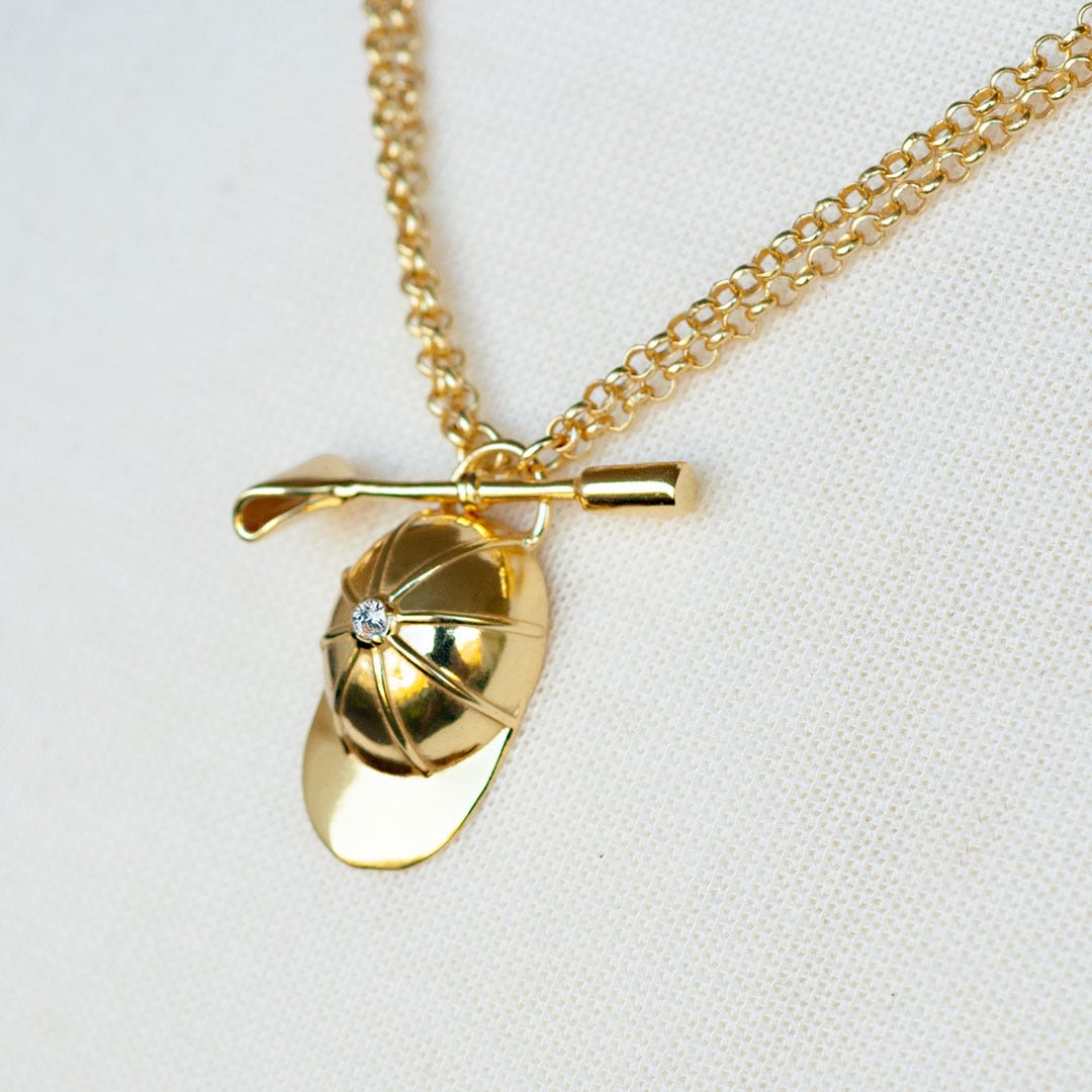 Derby Day - Jockey Necklace in Gold