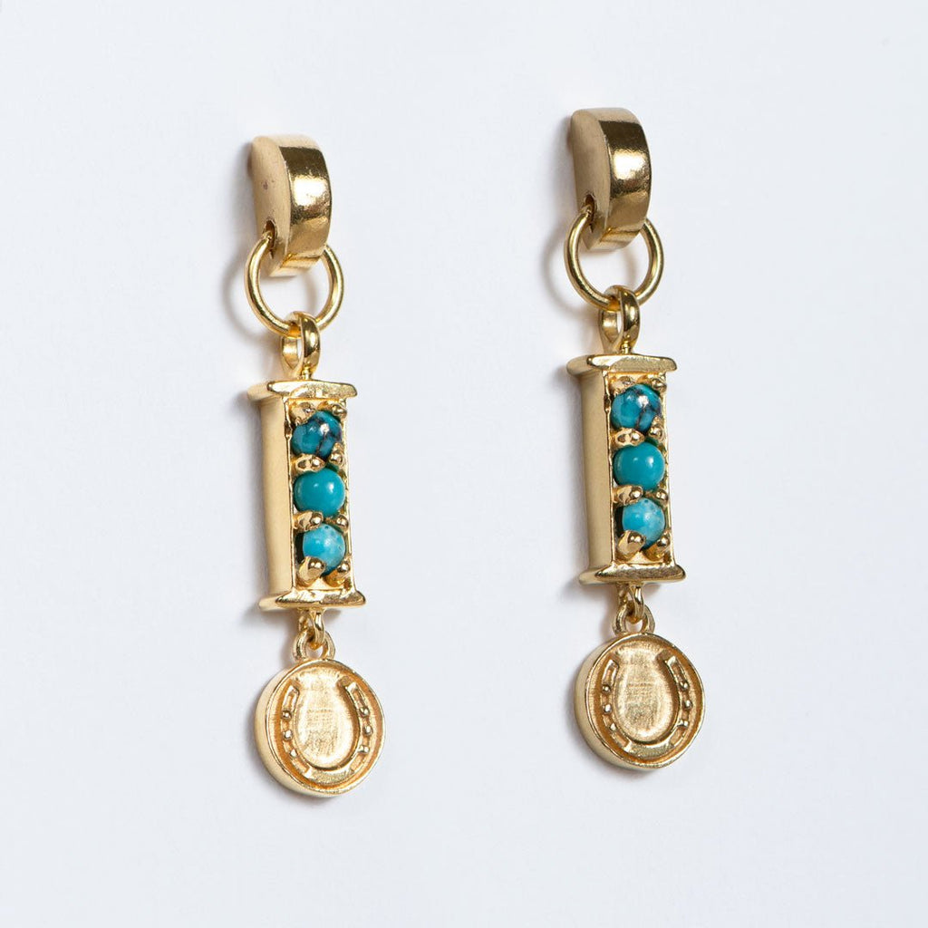 Prism - Turquoise Equestrian Horseshoe Necklace & Choker