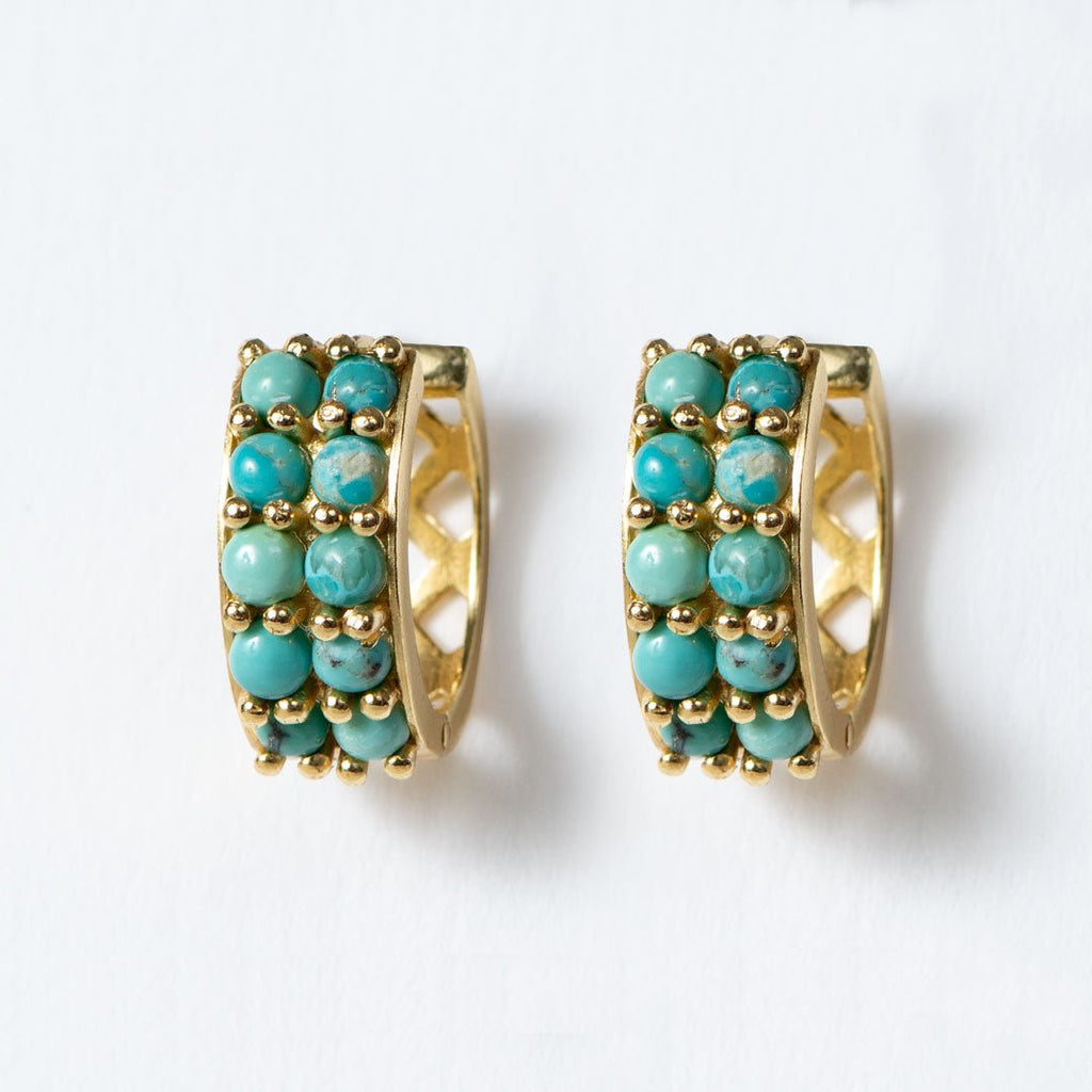 Prism - Turquoise Equestrian Horseshoe Necklace & Choker