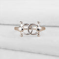 Talisman - Horse Bit Equestrian Ring in Silver